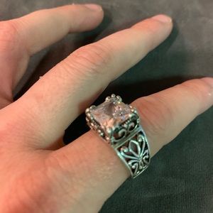 Silpada .925 CZ Uptown Ring size 8